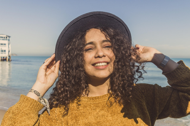 happy couple friends smiling